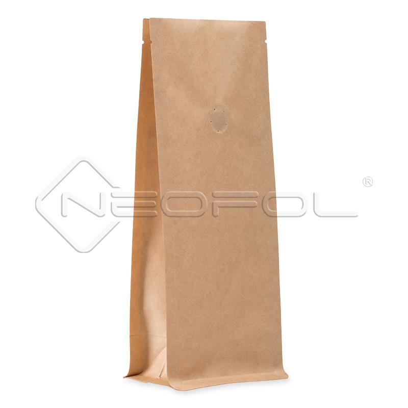 BOXpack® Slimsize mit Ventil / kraftbraun / 1000 g