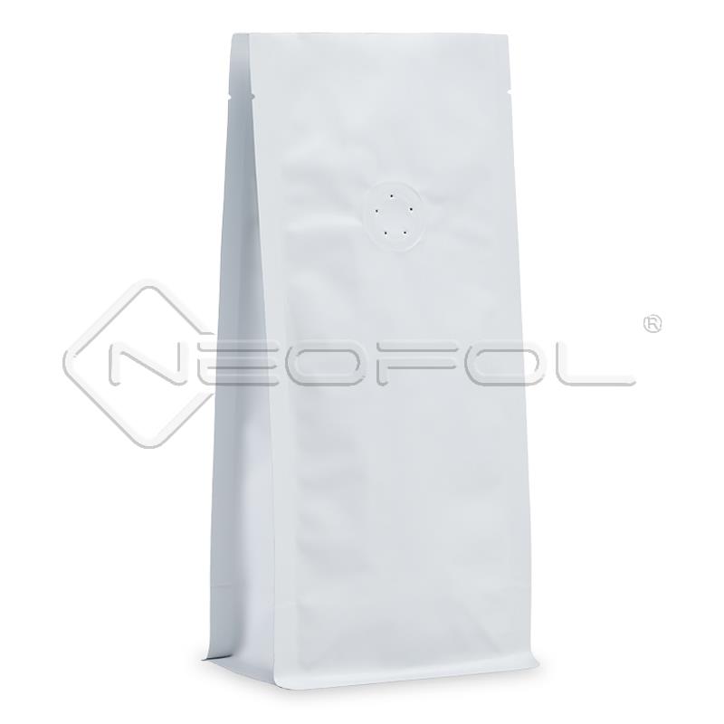 BOXpack® recyclebar mit Ventil / mattweiß / 250 g