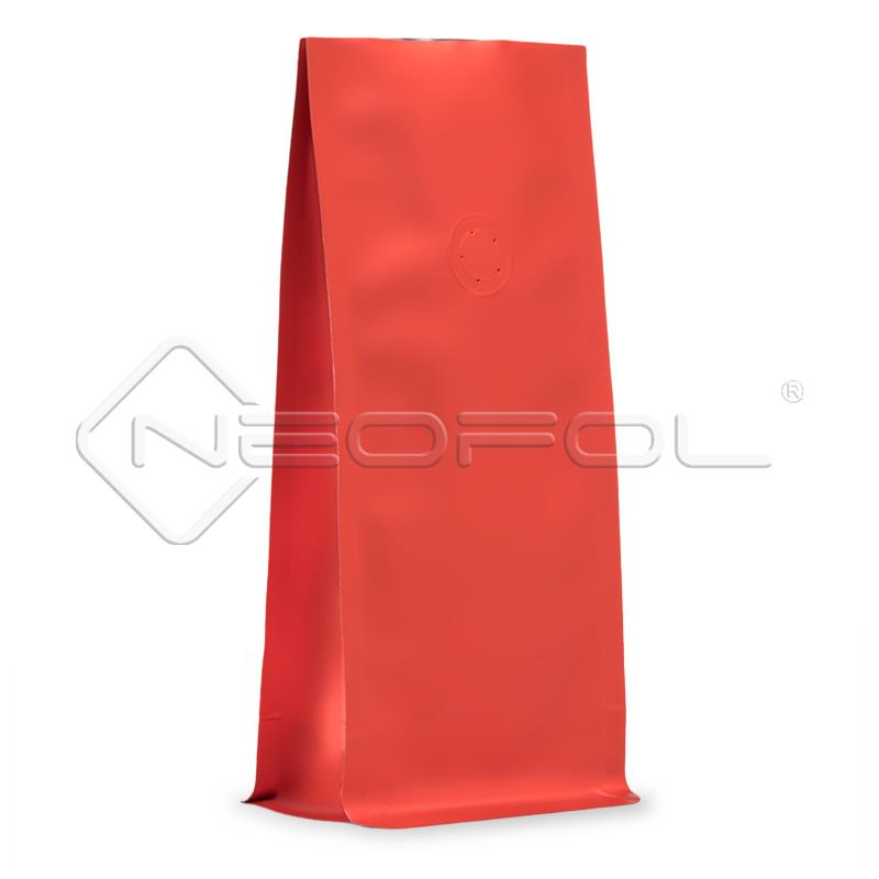 BOXpack® mit Ventil / mattrot / 1000 g