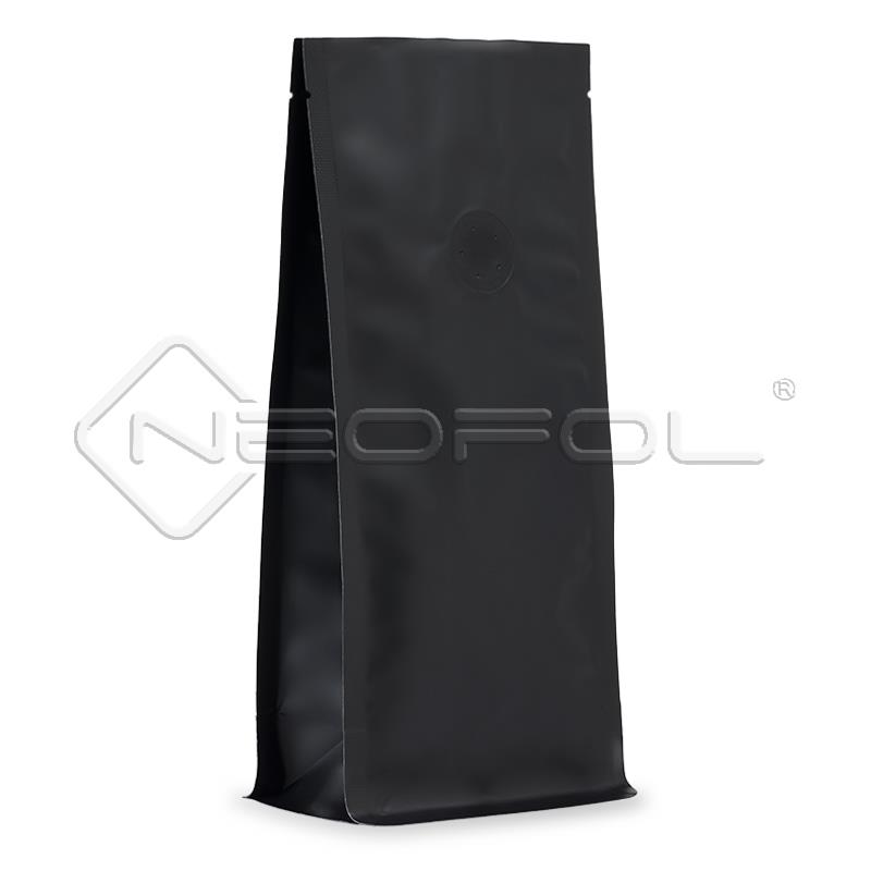 BOXpack® recyclebar mit Ventil / mattschwarz / 500 g