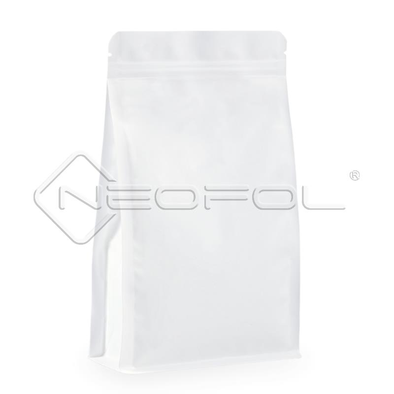 BOXpack® recyclebar mit Zipper / mattweiß / 1000 g