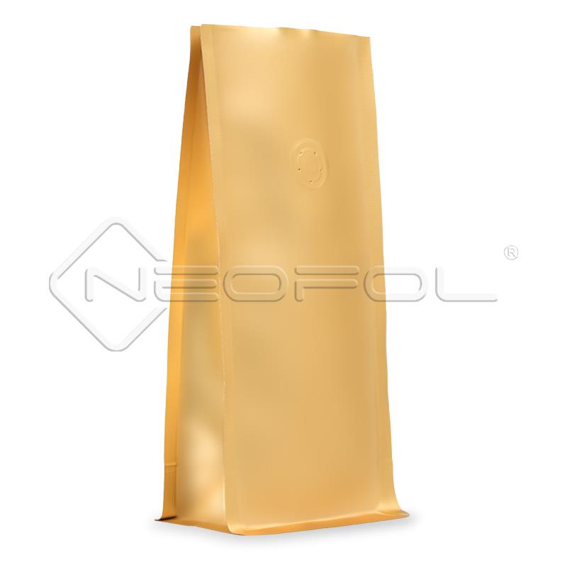 BOXpack® mit Ventil / mattgold / 1000 g