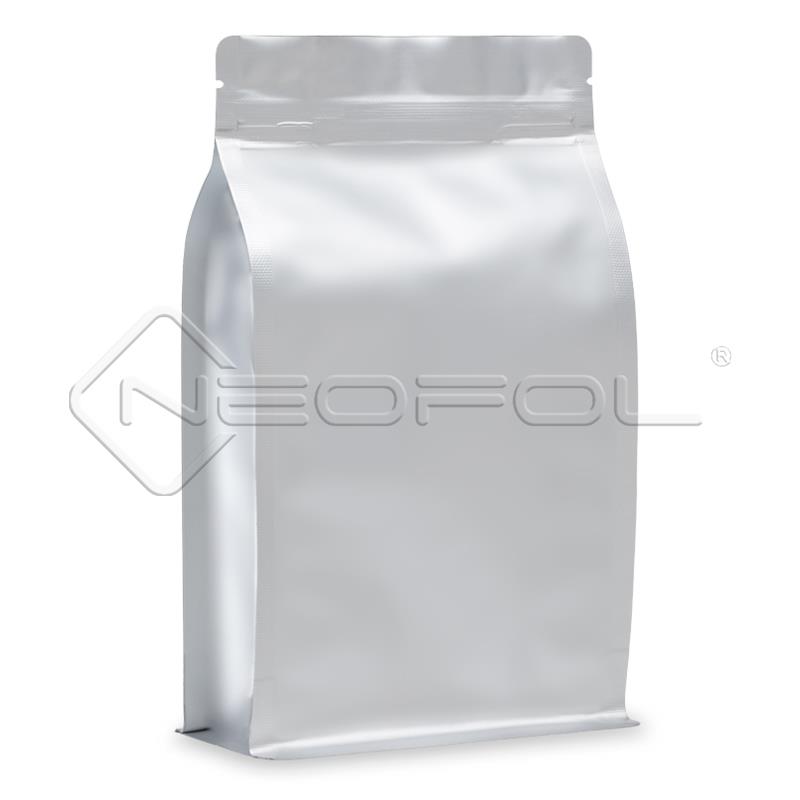 BOXpack® mit Zipper / mattsilber / 100 g