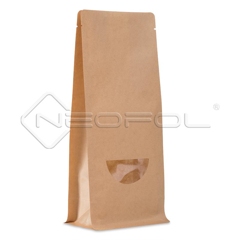 BOXpack® mit Fenster / kraftbraun / 100 g