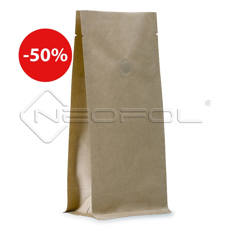 BOXpack® recyclebar mit Ventil / Paperlook / 1000 g